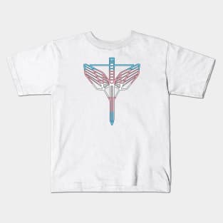 The Shield Symbol (Transgender) - Wynonna Earp Kids T-Shirt